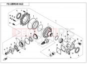 CFMOTO CFORCE 800 (CF800ATR-2) REAR AXLE - F33