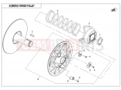 CFMOTO CFORCE 800 (CF800ATR-2) DRIVEN PULLEY(CVtech) - E05-2-B