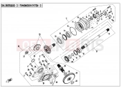 CFMOTO CFORCE 800 (CF800ATR-2) TRANSMISSION SYSTEMï¼â¡ï¼ - E06-2