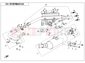 CFMOTO 2018 ATV CFORCE 800 (CF800ATR-2) MUFFLER - F02-1