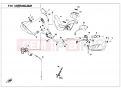CFMOTO 2018 ATV CFORCE 800 (CF800ATR-2) HANDLEBAR - F10-1