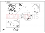 CFMOTO 2018 ATV CFORCE 800 (CF800ATR-2) SEAT - F13