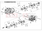 CFMOTO 2018 ATV CFORCE 800 (CF800ATR-2) DRIVETRAIN SYSTEM - F30