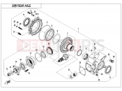 CFMOTO 2018 ATV CFORCE 800 (CF800ATR-2) REAR AXLE - F33-V2