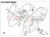 CFMOTO 2018 ATV CFORCE 800 (CF800ATR-2) CVT CASE ASSY - E01-3