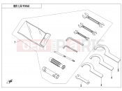 CFMOTO CFORCE 800 (CF800ATR-3) TOOLS - F20