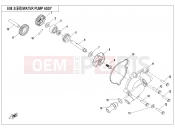 CFMOTO CFORCE 800 (CF800ATR-3) WATER PUMP ASSY. - E08