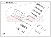 CFMOTO 2018 ATV CFORCE 800 (CF800ATR-3) TOOLS - F20-V2