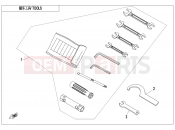 CFMOTO 2018 ATV CFORCE 800 (CF800ATR-3) TOOLS - F20-V3