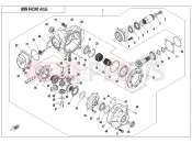 CFMOTO 2018 ATV CFORCE 800 (CF800ATR-3) FRONT AXLE - F31