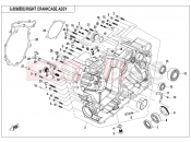 CFMOTO 2018 ATV CFORCE 800 (CF800ATR-3) RIGHT CRANKCASE ASSY - E01-2-V3