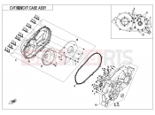 CFMOTO 2018 ATV CFORCE 800 (CF800ATR-3) CVT CASE ASSY - E01-3-V2