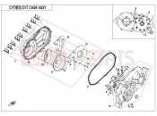 CFMOTO 2018 ATV CFORCE 800 (CF800ATR-3) CVT CASE ASSY - E01-3-V3