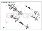 CFMOTO 2018 ATV CFORCE 800 (CF800ATR-3) TRANSMISSION SYSTEM(1) - E06-1-V1