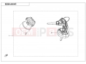 CFMOTO CFORCE 800 (CF800ATR-3) LOCK KIT - F01
