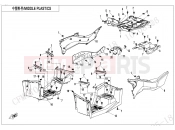 CFMOTO CFORCE 800 (CF800ATR-3) MIDDLE PLASTICS - F04-3-V3