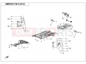 CFMOTO CFORCE 800 (CF800ATR-3) BOTTOM PLASTICS - F04-5-V1