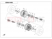 CFMOTO CFORCE 800 (CF800ATR-3) REAR WHEEL - F11