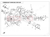 CFMOTO CFORCE 800 (CF800ATR-3) LEFT CRANKCASE COVER ASSY - E01-4-V3