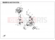 CFMOTO CFORCE 800 (CF800ATR-3) FUEL INJECTION SYSTEM-NO FUEL VAPORIZATION SYSTEM - E17-A