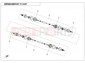 CFMOTO CFORCE 850 (CF800AU-2A) FRONT CV SHAFT - F27-V2