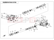 CFMOTO CFORCE 850 (CF800AU-2A) DRIVETRAIN SYSTEM - F30