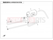 CFMOTO CFORCE 850 (CF800AU-2A) FUEL VAPORIZATION SYSTEM - F36