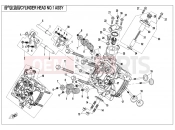 CFMOTO CFORCE 850 (CF800AU-2A) CYLINDER HEAD NO.1 ASSY - E02-2-V1