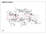 CFMOTO CFORCE 850 (CF800AU-2A) FRONT SUSPENSION - F05-1
