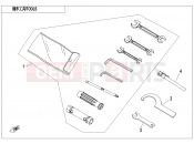CFMOTO CFORCE 850 (CF800AU-2A) TOOLS(NA) - F20-B-V1