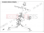 CFMOTO 2022 ATV CFORCE 850 (CF800AU-2AF) STEERING SYSTEM(EPS) - F10-2-B-V2