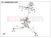 CFMOTO CFORCE 820 (CF800AU-2B) STEERING SYSTEM - F10-2-A