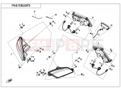 CFMOTO CFORCE 820 (CF800AU-2B) LIGHTS(LED HEAD LIGHT) - F16-B