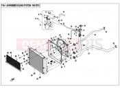 CFMOTO CFORCE 820 (CF800AU-2B) WATER COOLING SYSTEM - F18-1