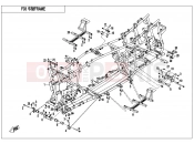 CFMOTO CFORCE 820 (CF800AU-2B) FRAME - F03