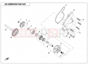 CFMOTO CFORCE 820 (CF800AU-2B) WATER PUMP ASSY - E08