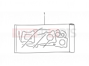 SUZUKI DR-Z400 K1 (2001) (E03,E28,E33) 1 - GASKET SET