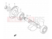 SUZUKI DR-Z400 K1 (2001) (E03,E28,E33) 9 - CRANK BALANCER