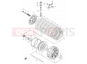 SUZUKI DR-Z400 K1 (2001) (E03,E28,E33) 19 - CLUTCH