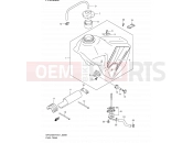 SUZUKI DR-Z400 K2 (2002) (E01) 36B - FUEL TANK (MODEL K2)