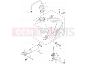 SUZUKI DR-Z400 K3 (2003) (E01) 36C - FUEL TANK (MODEL K3)