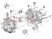 DUCATI 1993 Supersport 750 SS CRANKCASE FMM &GT;001274 » ENGINE CASE