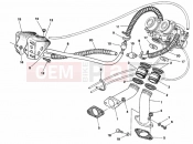 DUCATI 1993 Supersport 750 SS INTAKE MANIFOLD » INTAKE, CARBURETTOR