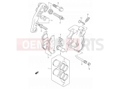 SUZUKI DR-Z400 Y (2000) (E03,E28,E33) 50 - FRONT CALIPER