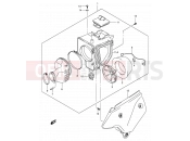 SUZUKI DR-Z400E K1 (2001) (E01) 13 - AIR CLEANER