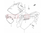 SUZUKI DR-Z400E K1 (2001) (E01) 37A - FRAME COVER (MODEL K1/K2)