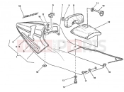 DUCATI 1993 Superbike 888 SP5 SEAT » TANK/SEAT