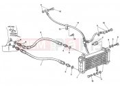 DUCATI 1993 Superbike 888 SP5 OIL COOLER » LUBRICATION SYSTEM