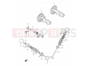 SUZUKI DR-Z400E K2 (2002) (E03,E28,E33) 10 - CAM SHAFT - VALVE