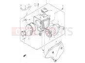 SUZUKI DR-Z400E K2 (2002) (E03,E28,E33) 13 - AIR CLEANER